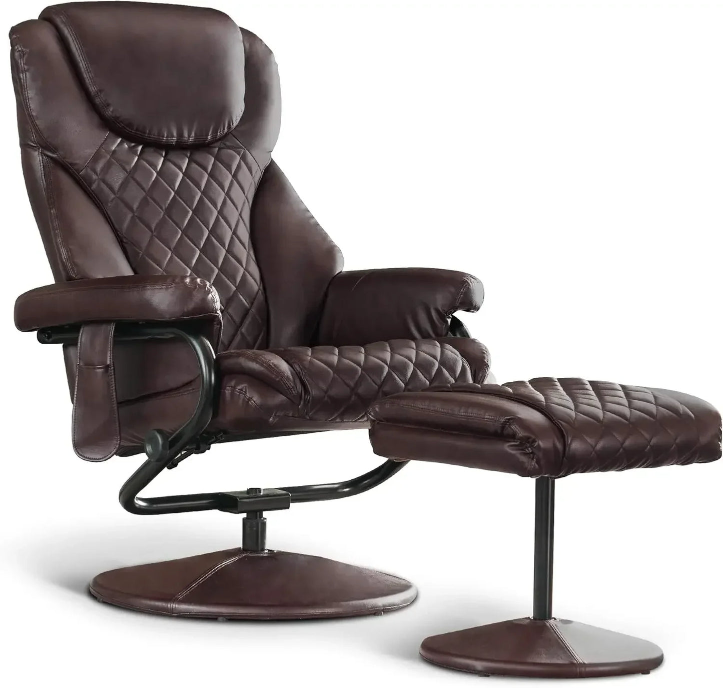 Ascenda Swivel Recliner Brown