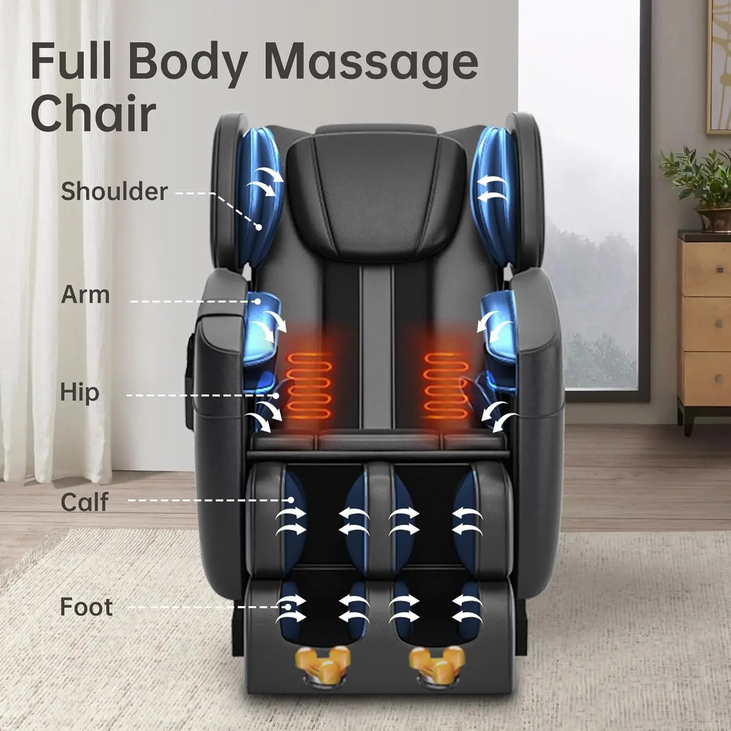 Eleve Zero Gravity Massage Chair Full Body