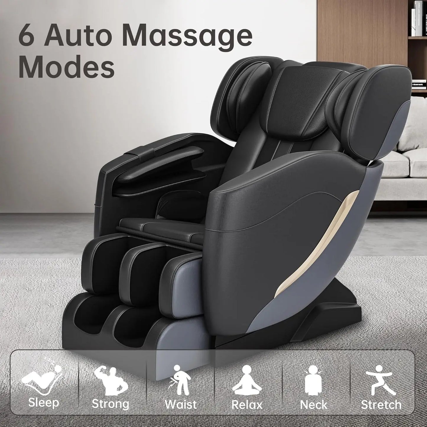 Eleve Zero Gravity Massage Chair Modes