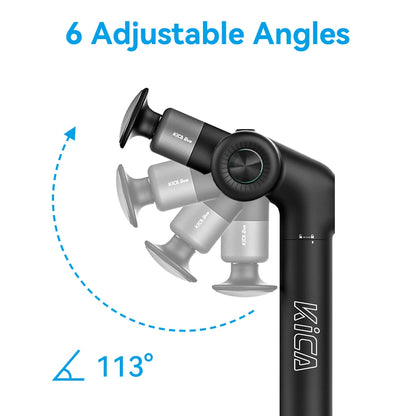 KiCA Evo Fascia Massage Gun Angles