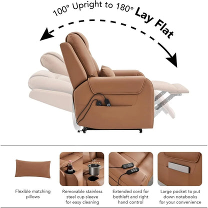 LeatherLift Recliner Recline