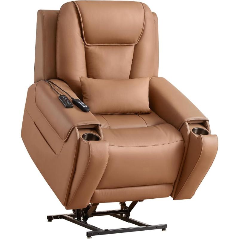 LeatherLift Recliner Saddle