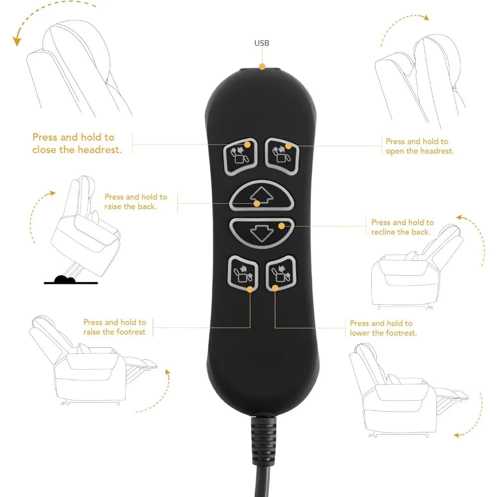 LeatherLift Recliner remote