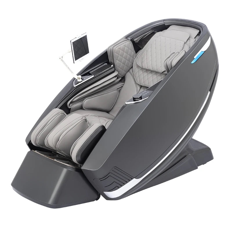 4D Zero Gravity Massage Chair - Grey