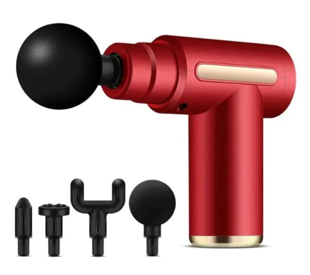 FasciaFlex Mini Massage Gun - Red